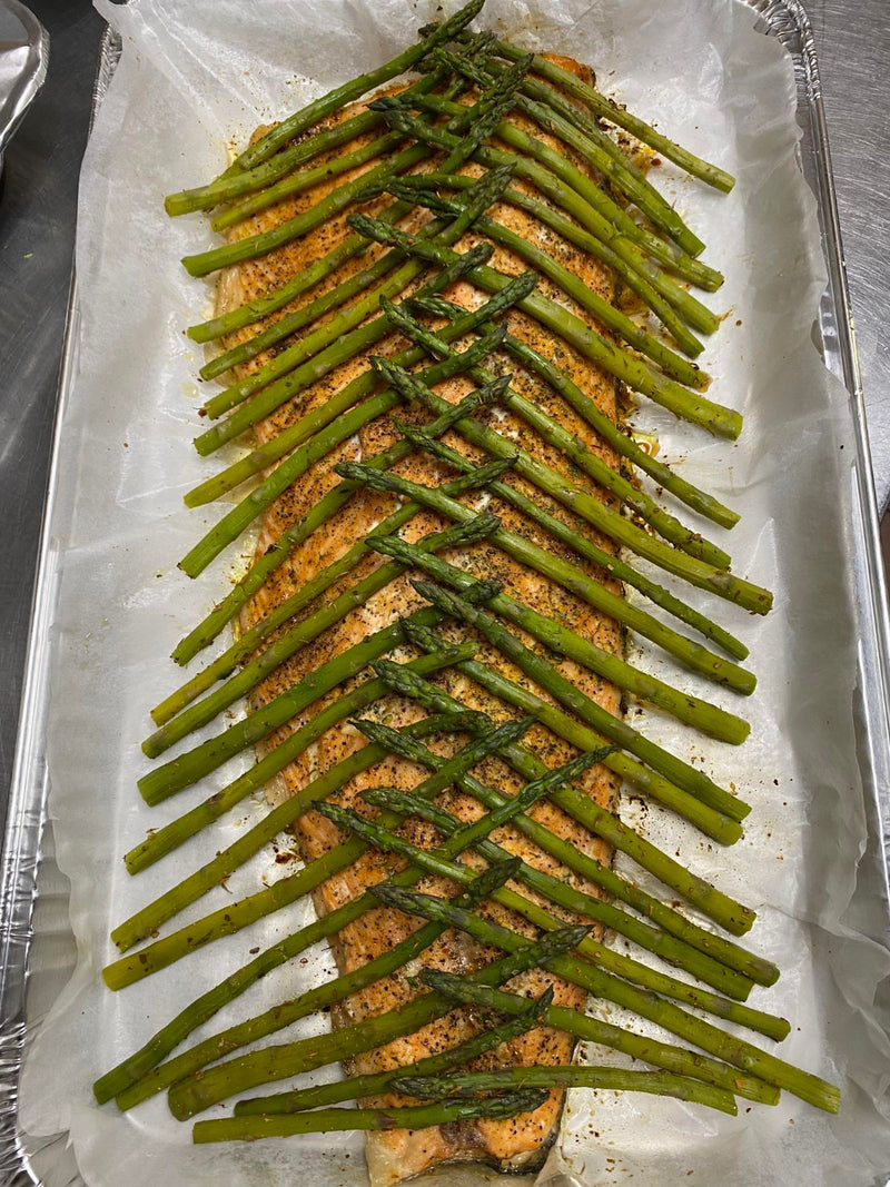 Salmon with Asparagus